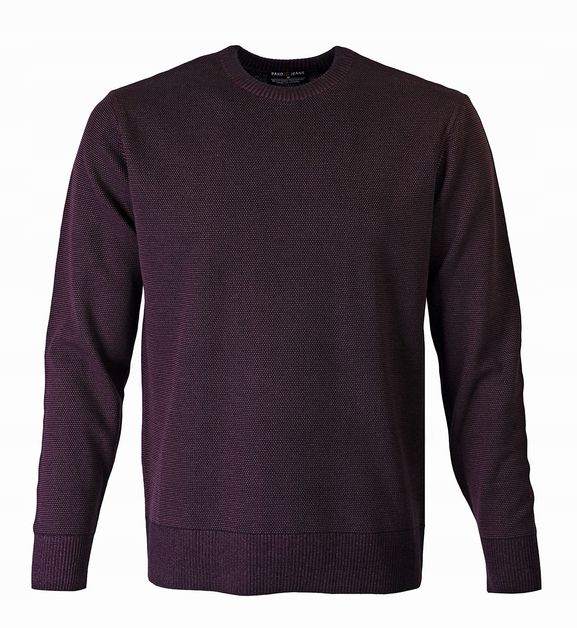 Elegantní pánský svetr Klasický Fialový XXL Pako Jeans
