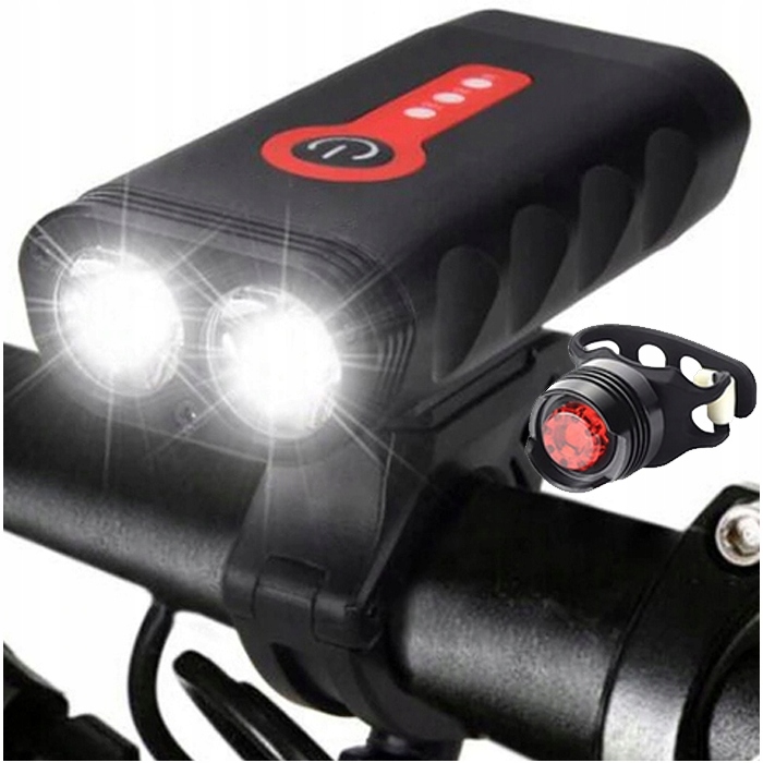 Oświetlenie rowerowe JG SMART JGS I10 1800 lm USB