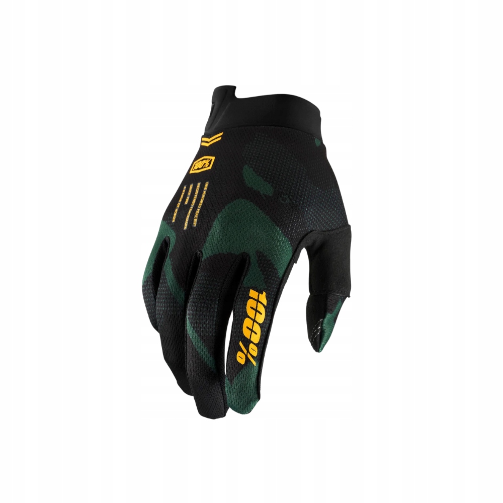 

Rękawiczki rowerowe Itrack 100% sentinel black M