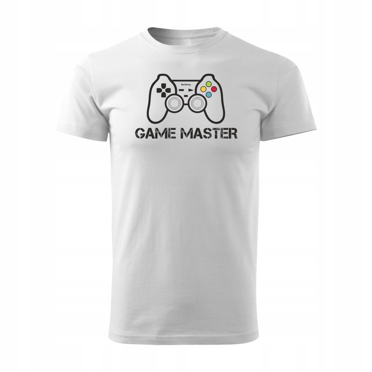 

Koszulka z padem do gry Game Master męska biała