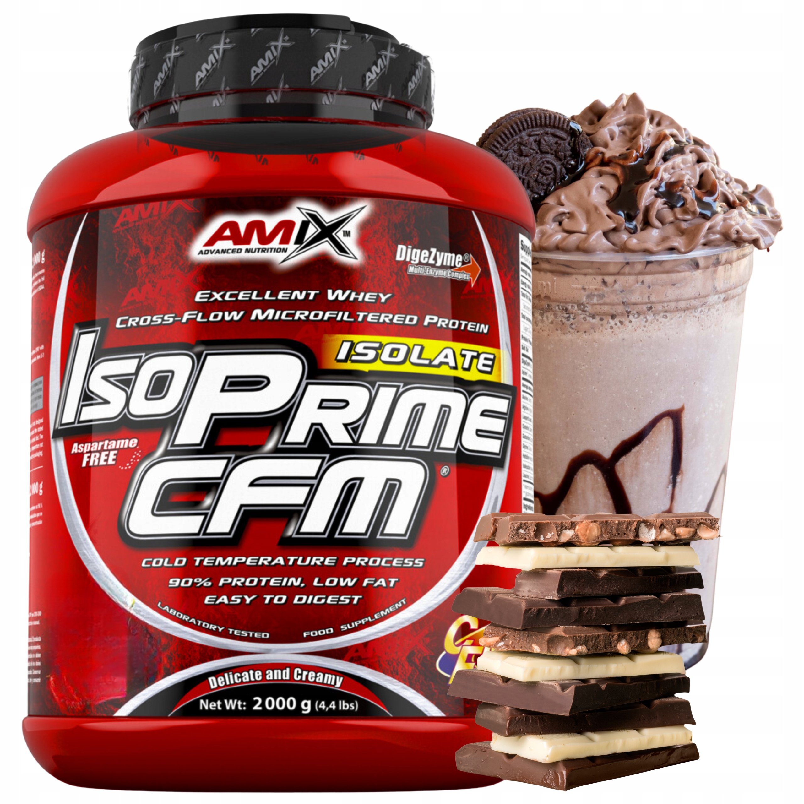 Protein Amix Isoprime Cfm 2000 g Bílkoviny 90% Izolát Wpi