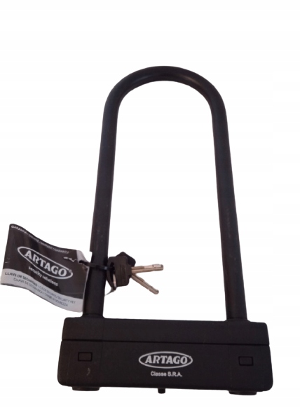 Замок ARTAGO U-LOCK для мотоцикла и велосипеда