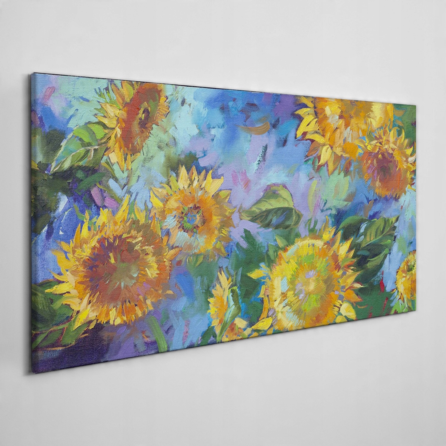 

Obraz na ramie płótno Kwiaty słoneczniki 120x60 cm