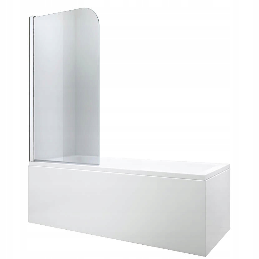

Parawan Na/wannowy 1-SKRZYDŁOWY 70x140cm Szkło 6mm