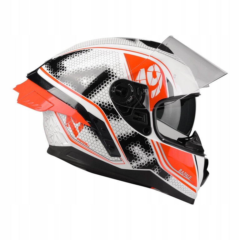 Prilba Lazer Rafale Sr Evo Pixel Bielo-čierno-červená Fluo r. S