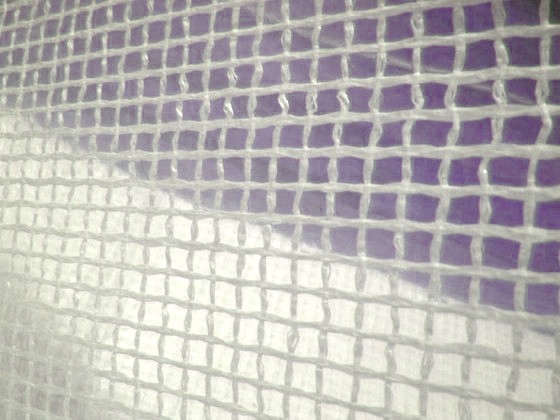 Nehorľavá plachta z vystuženej fólie 6x8 160 g s samozhášavými očkami