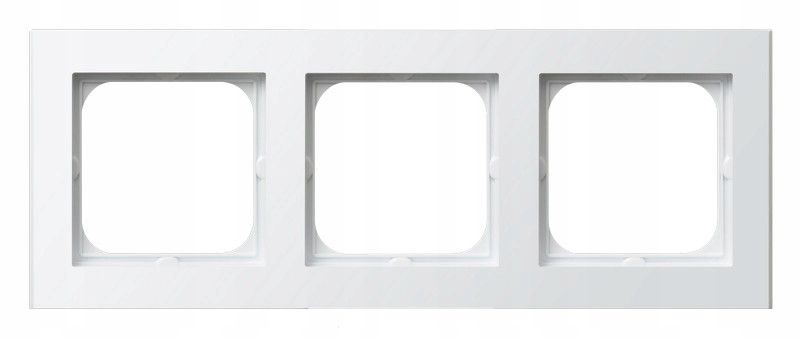 RAMKA POTRÓJNA OSPEL SONATA BIAŁY R-3R/00