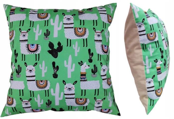 Poszewka 40x40 Lama D58 Alpaka z