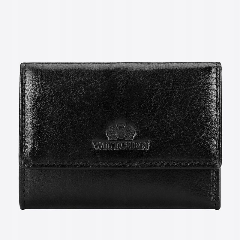 Malá Dámská Peněženka Wittchen Italská Kůže 21-1-053-L10 Černá