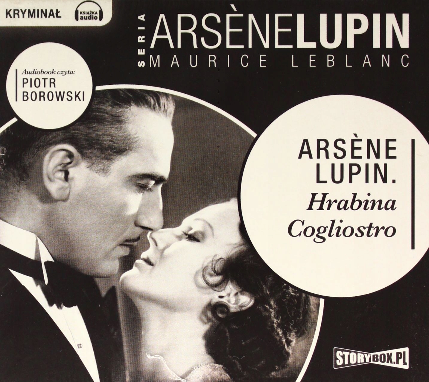 ARSENE LUPIN. HRABINA COGLIOSTRO - MAURICE LEBLANC (DIGIPACK) AUDIOBOOK CD-