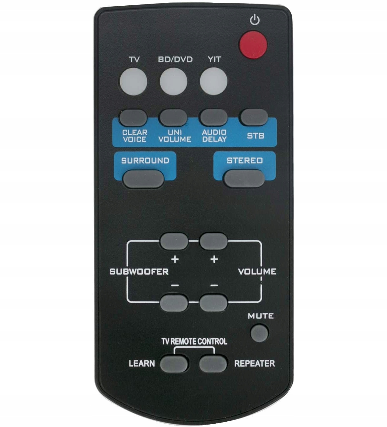 Dálkový Ovladač Pro Soundbar Yamaha ATS-1010 YAS101 YAS101BL Y9M9 FSR60