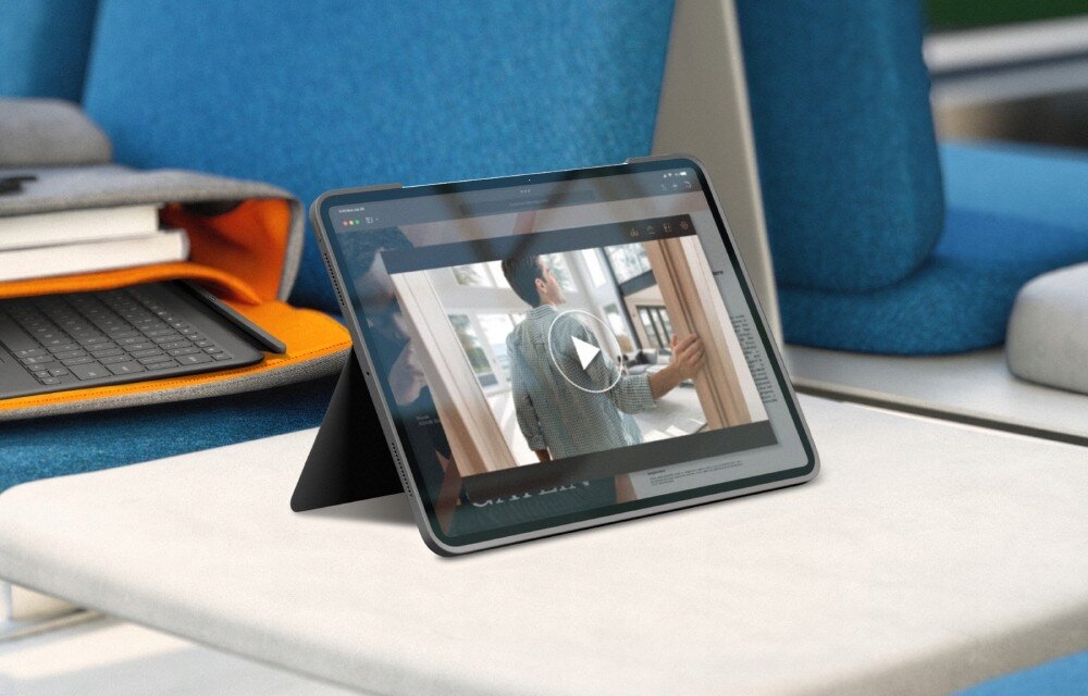 Etui na iPad Pro LOGITECH Combo Touch Szary Klawiatura Model 920-012831