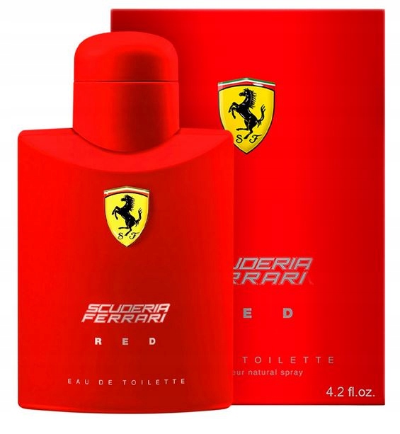Ferrari Scuderia Red 125 ml Edt Perfumy Męskie Woda Toaletowa