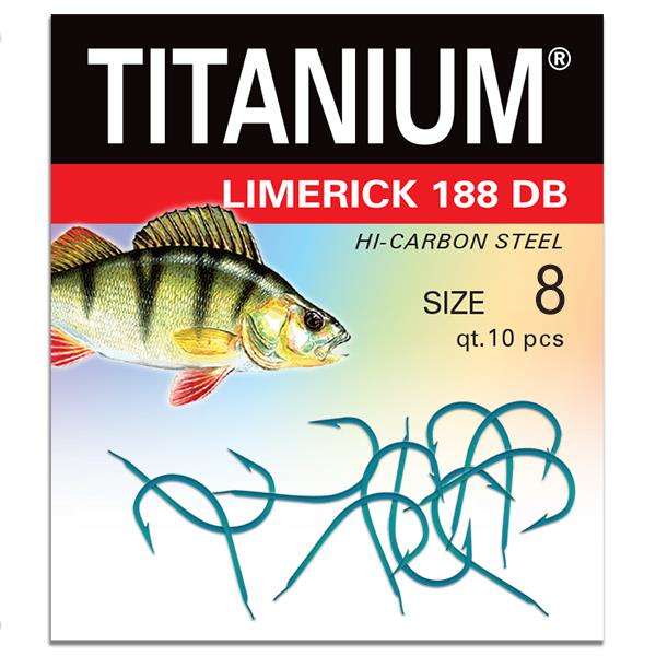 

Haczyki Titanium Limerick 188DB 10 szt rozm 8