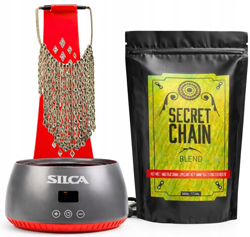 Zestaw Wosk Silca Secret ChainHot Melt Wax 500 g Chain Waxing System