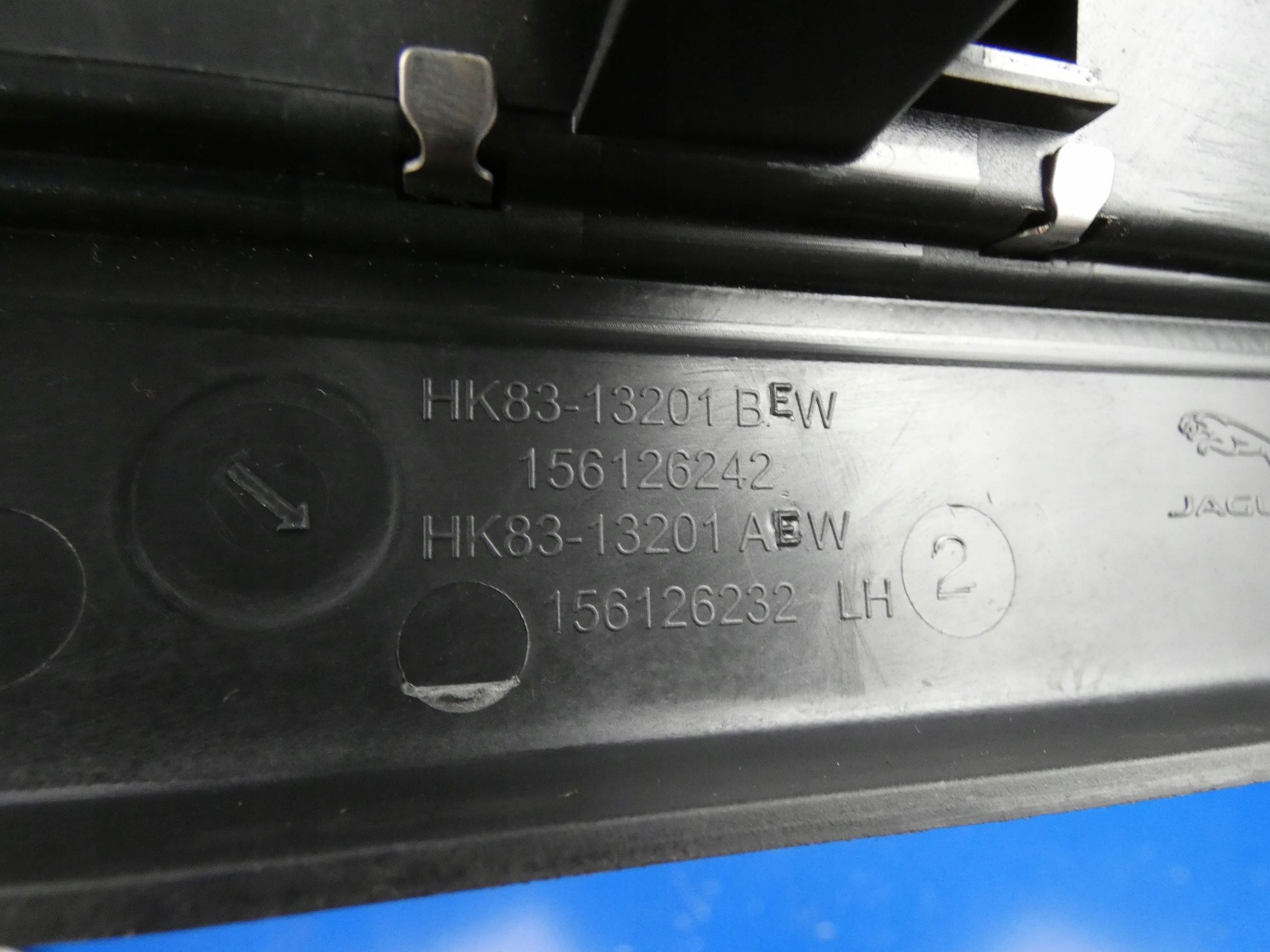 JAGUAR F-PACE X761 moulding cap of the threshold left left front