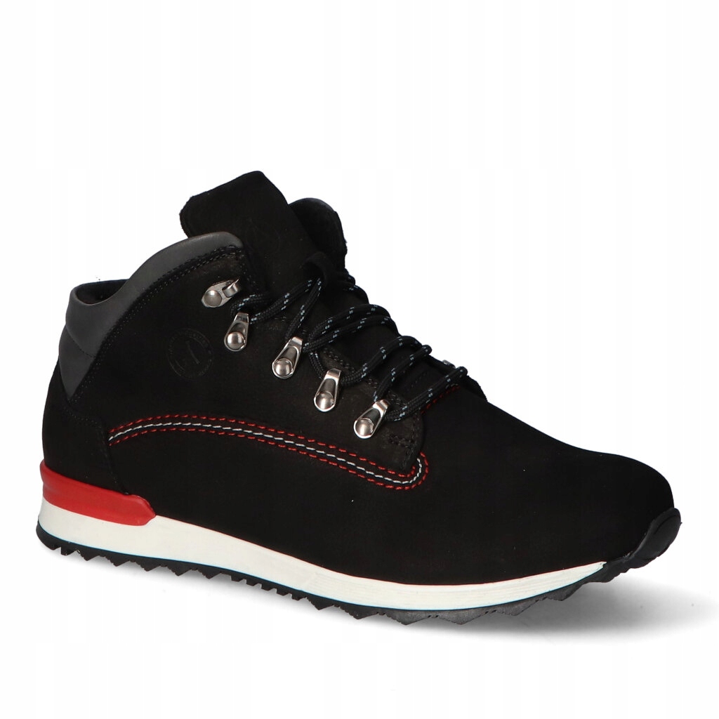 Kotníkové Boty Arturo 906/5/CH-40/W-25 Černé nubukové 44