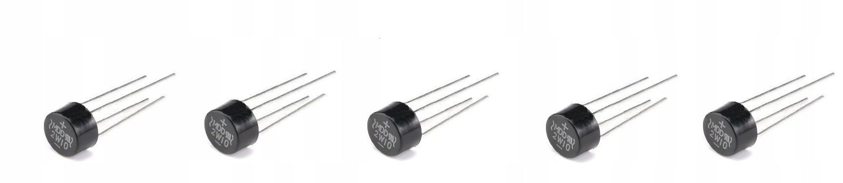 MOSTEK PROSTOWNICZY 2W10 2A 1000V OKRĄGŁY