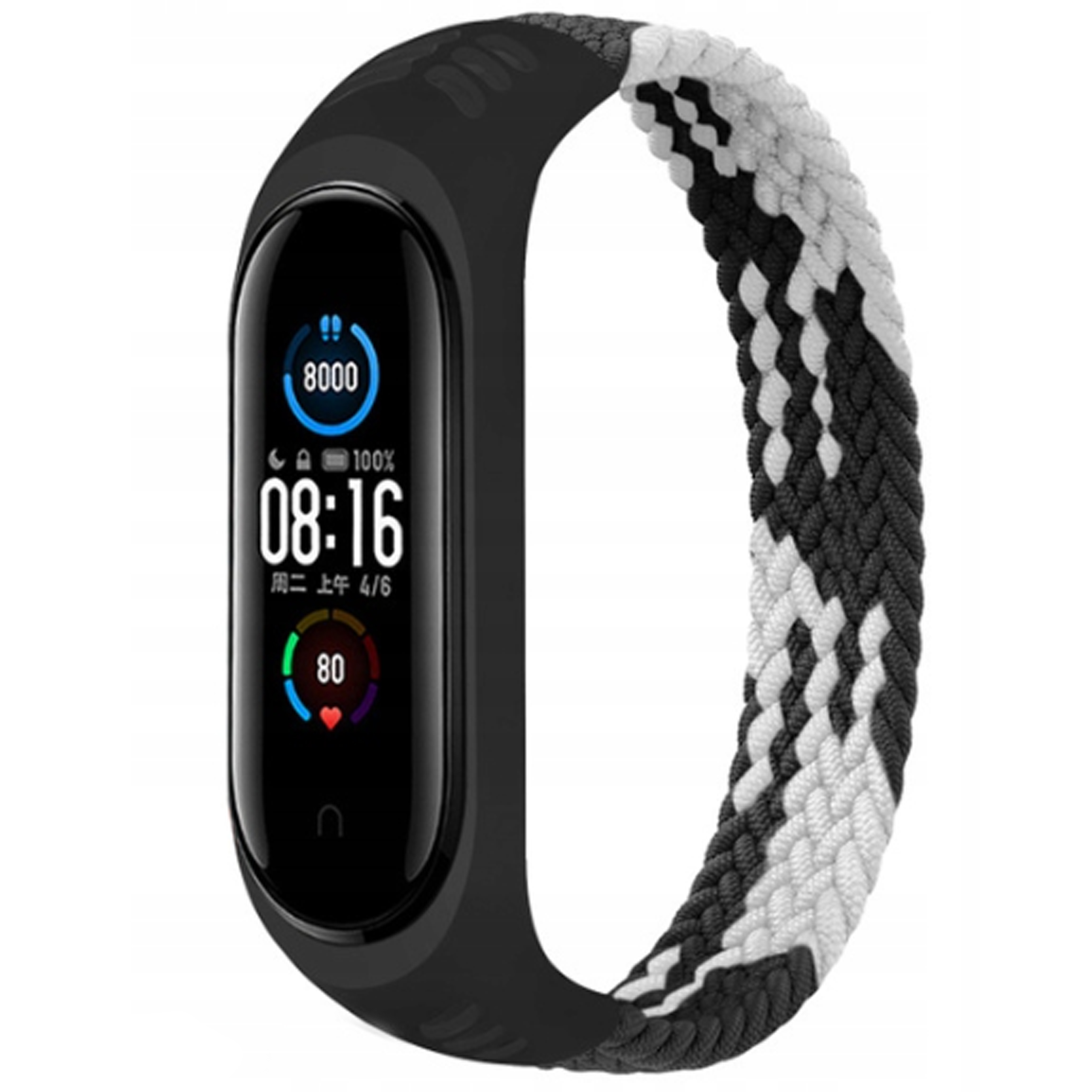 OPASKA DO XIAOMI MI BAND 3 4 5 6 NYLON ELASTYCZNA