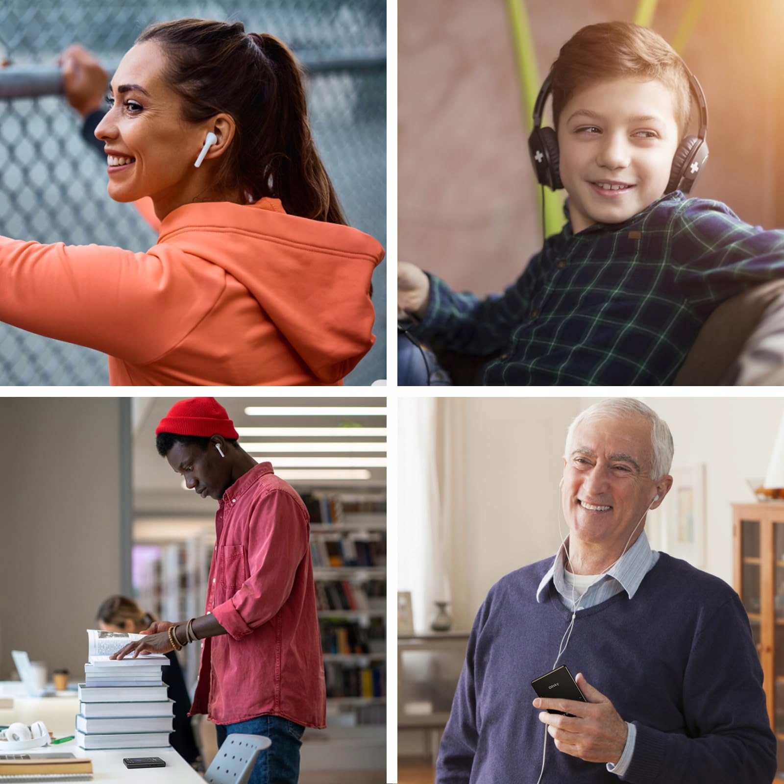 ODTWARZACZ MUZYCZNY HIFI MP3 MP4 16GB BLUETOOTH 5.3 FM RADIO POLSKI MENU Wbudowana pamięć 8 GB