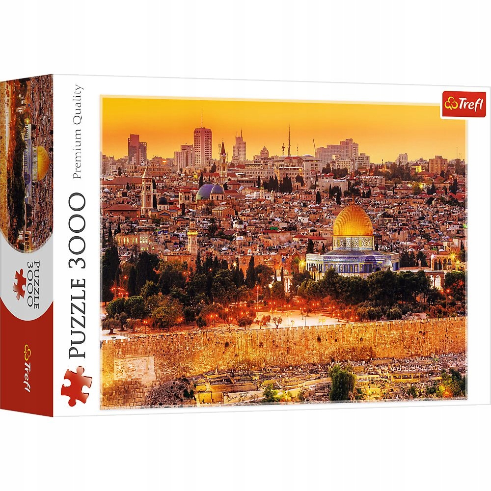 

Puzzle 3000el. Dachy Jerozolimy