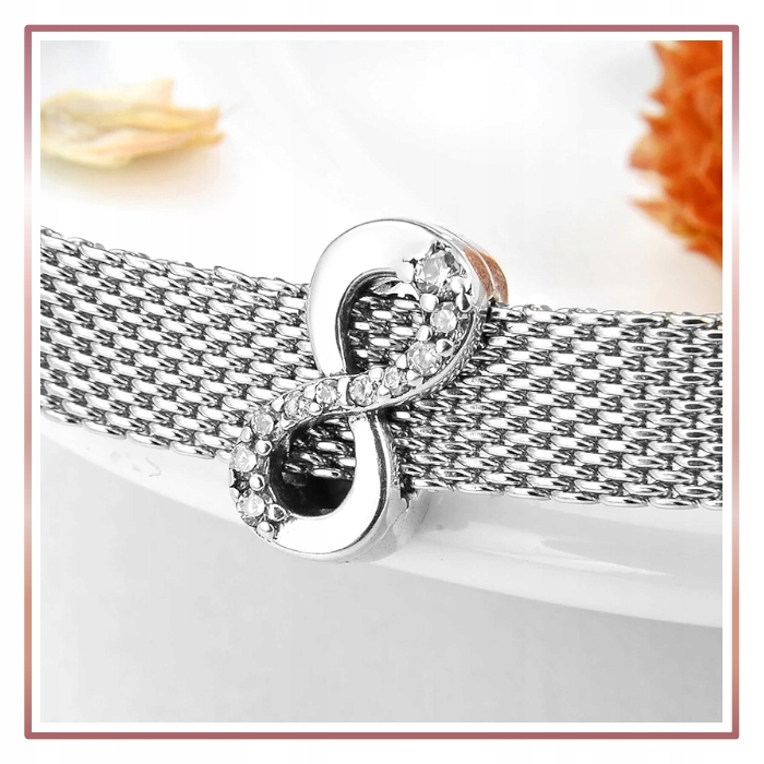 Charms NIESKOŃCZONOŚĆ zawieszka REFLEXIONS S925 Waga 1.5 g