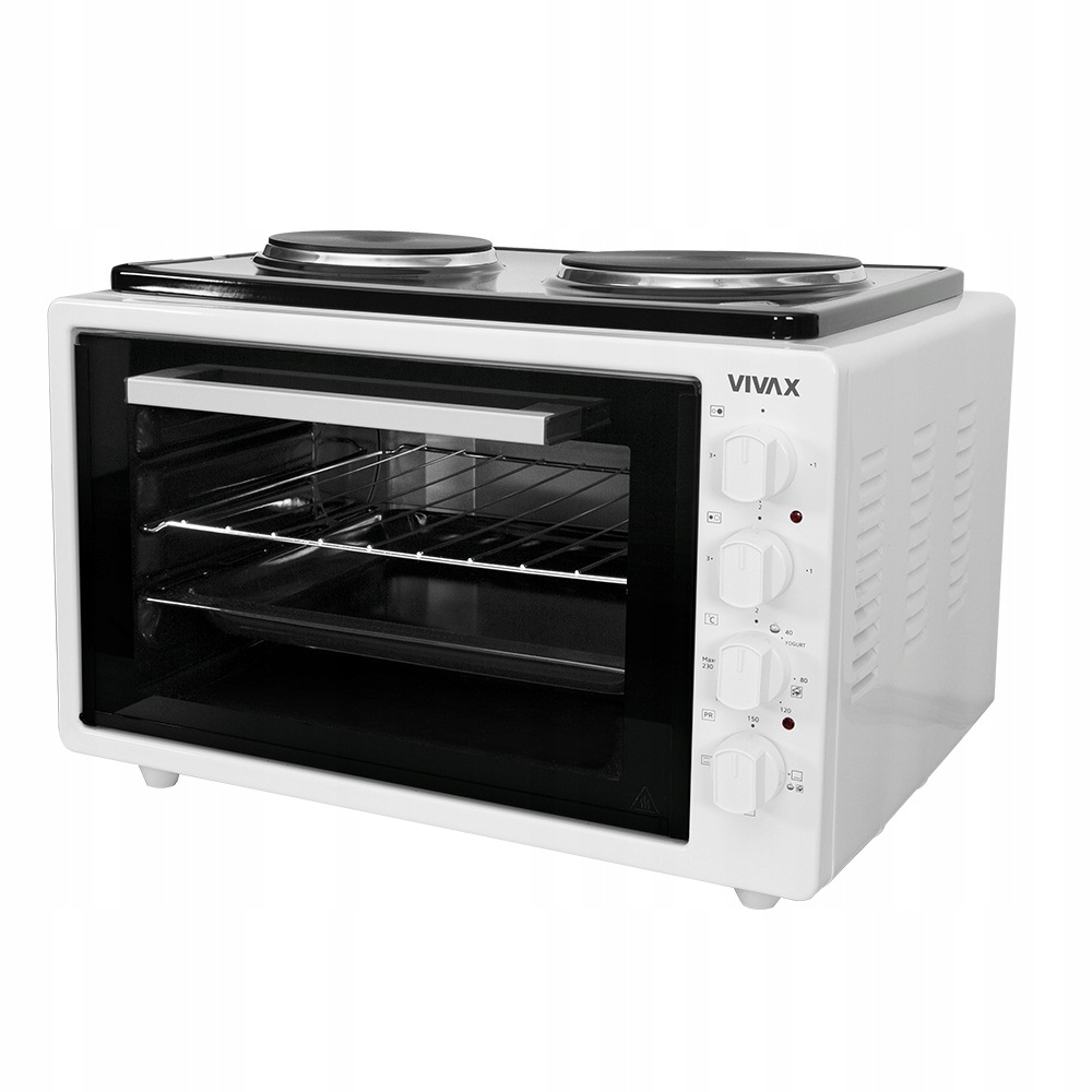 Mini rúra Vivax MO-4201 W 42 L 2500 W termostat biela
