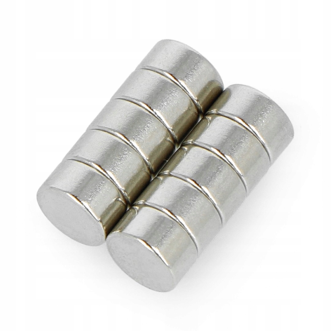 

Magnes neodymowy okrągły Calamit N35/Ni 6x3mm x10