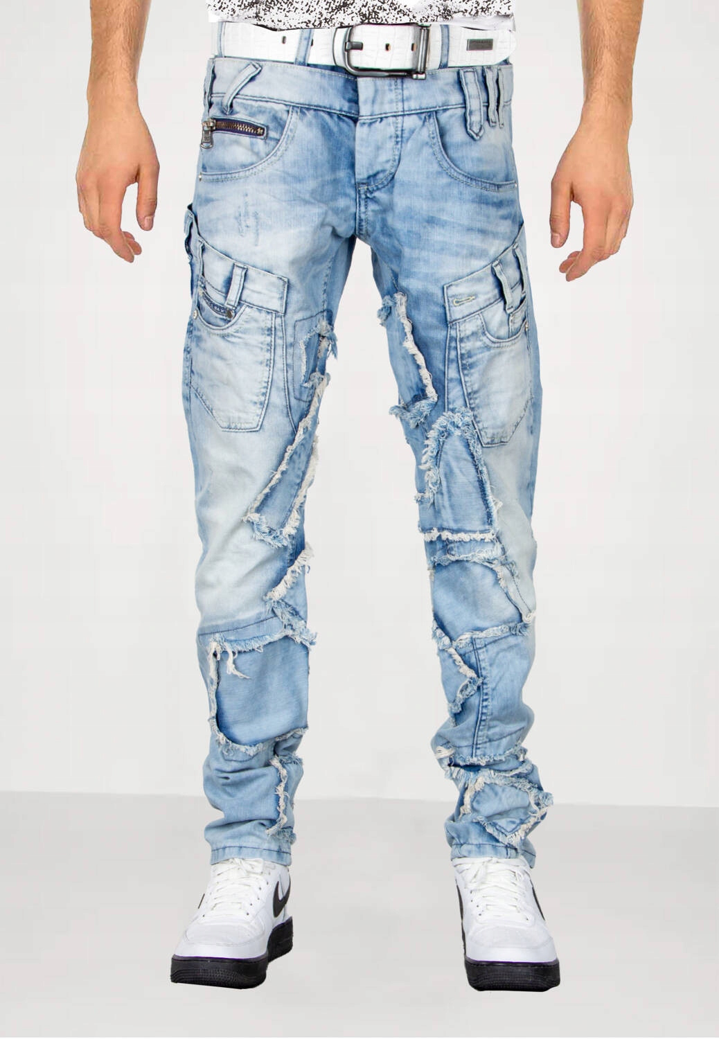 Cipo Baxx kalhoty pánské C0989A L34 38 jeans