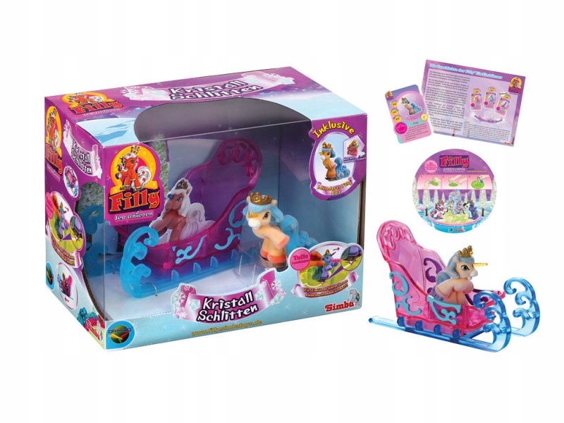Filly Ice Unicorn sanie