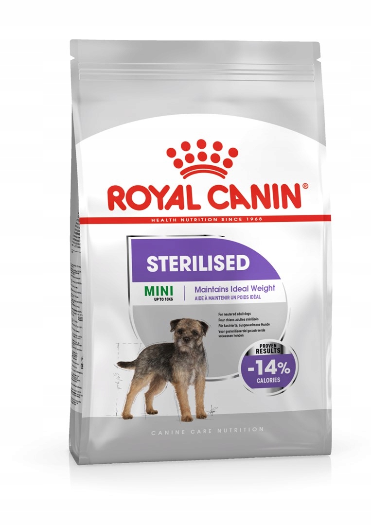 Levně Royal Canin Ccn Mini Sterilised – suché krmivo pro dospělého psa – 8 kg