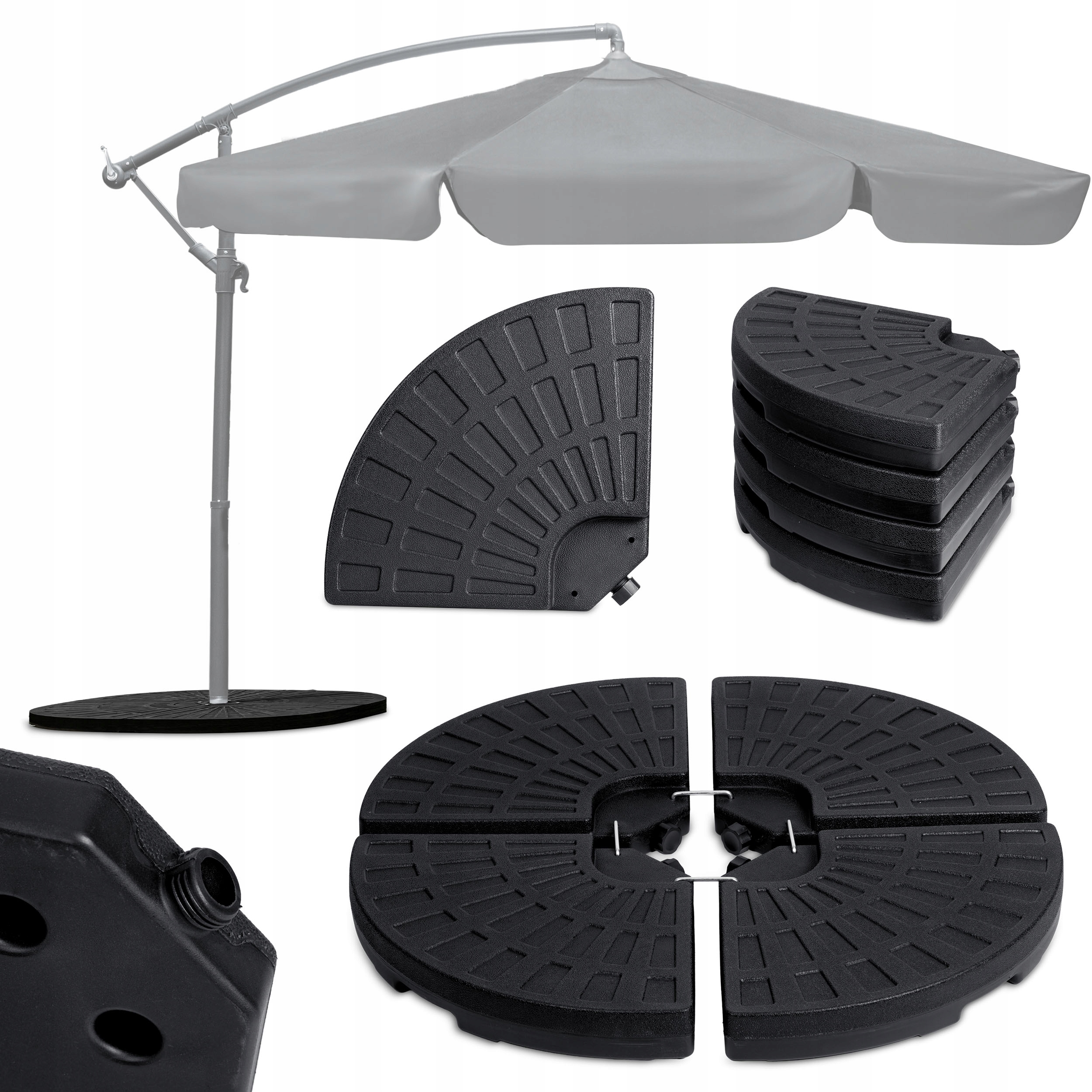 Podstawa parasola ogrodowego stojak pod parasol ogrodowy obciążnik baza