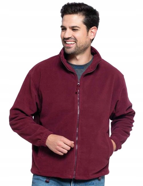 Ciepły POLAR FLRA 300g Męska Bluza polarowa GF XL Marka JHK