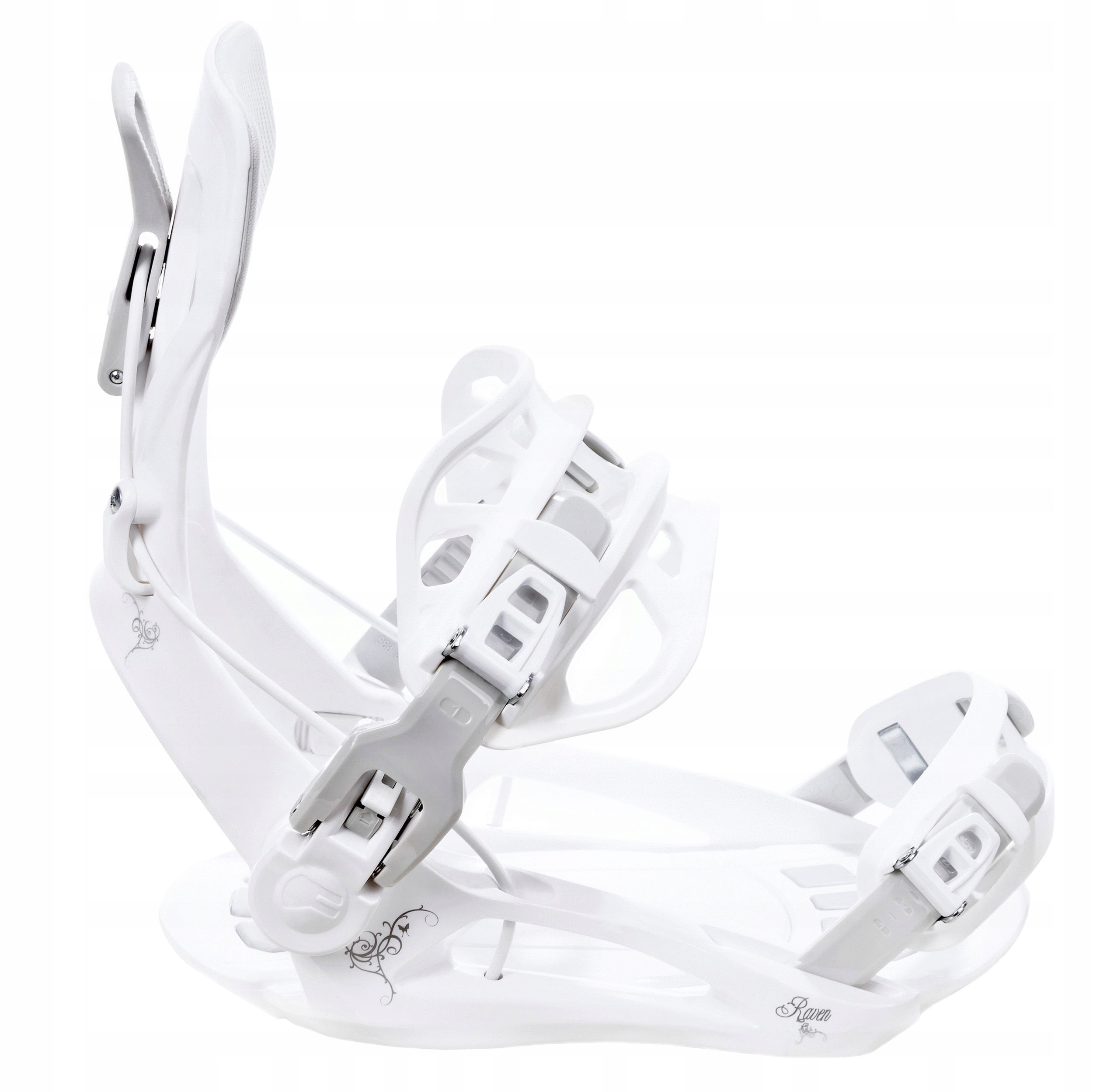 Wiązania snowboardowe RAVEN Fastec FT360 White M