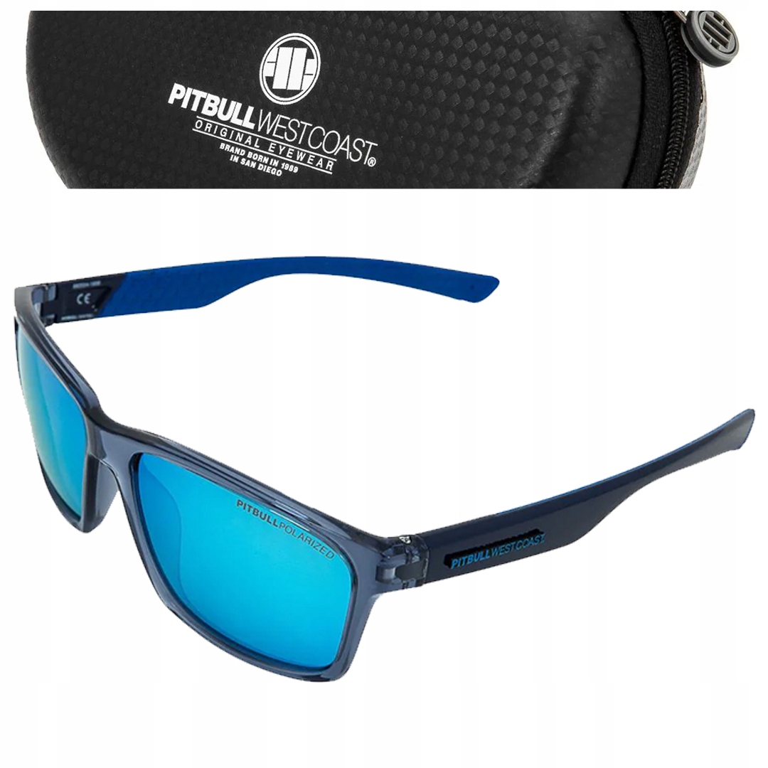 Sluneční brýle Pit Bull „Santee“ šedá/modrá