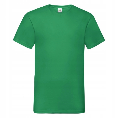 

Koszulka męska Valueweight Vneck FruitLoom Green M