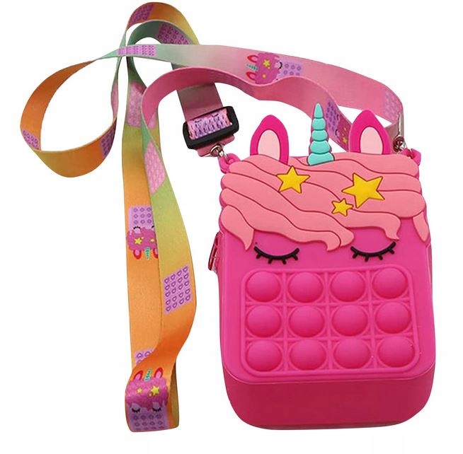 TOREBKA POP IT SASZETKA SENSORYCZNA PUSH ZABAWKA