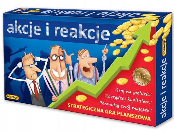 Gra planszowa Akcje i reakcje Kukuryku