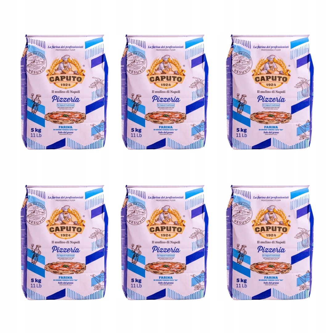 Levně Mouka Caputo 6 x 5 kg Originální italská tradice pro pečení