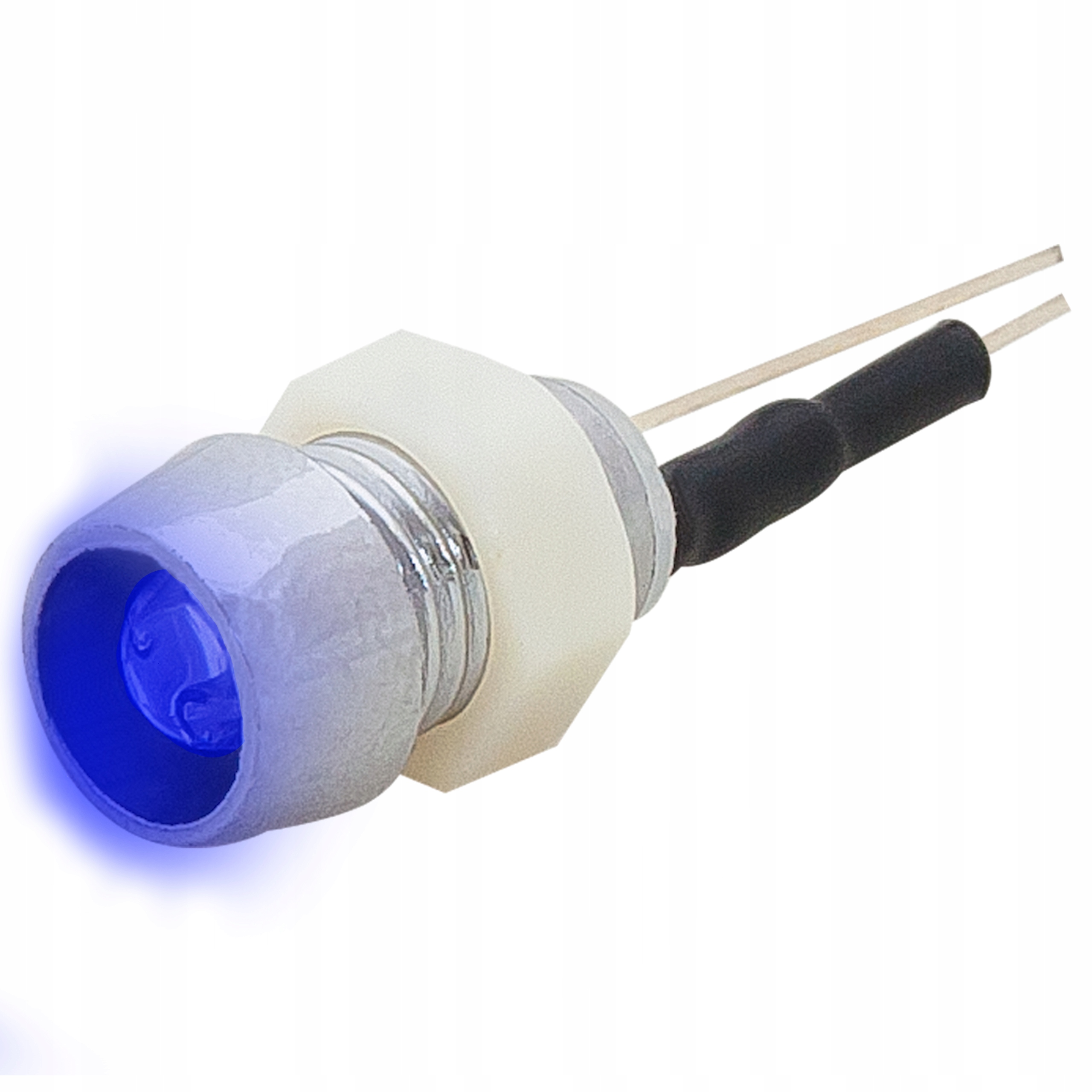 Kontrolka LED 5mm 12V niebieska