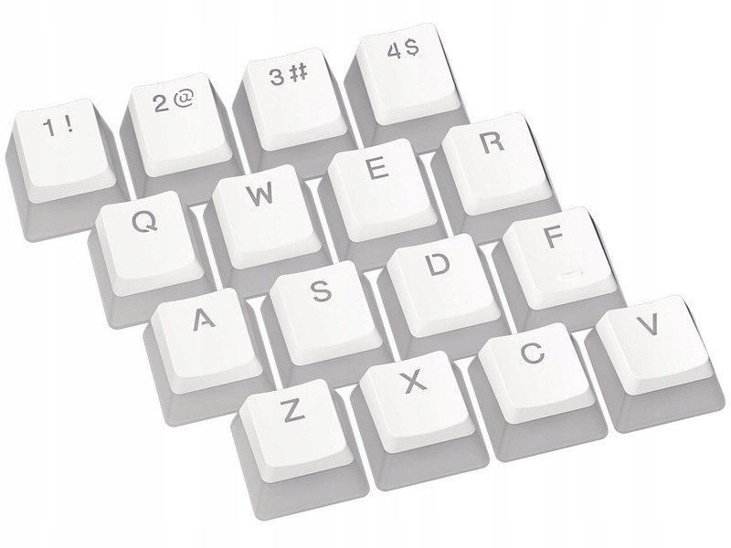 

Klawisze Endorfy Keycap Pbt Pudding Onyx White