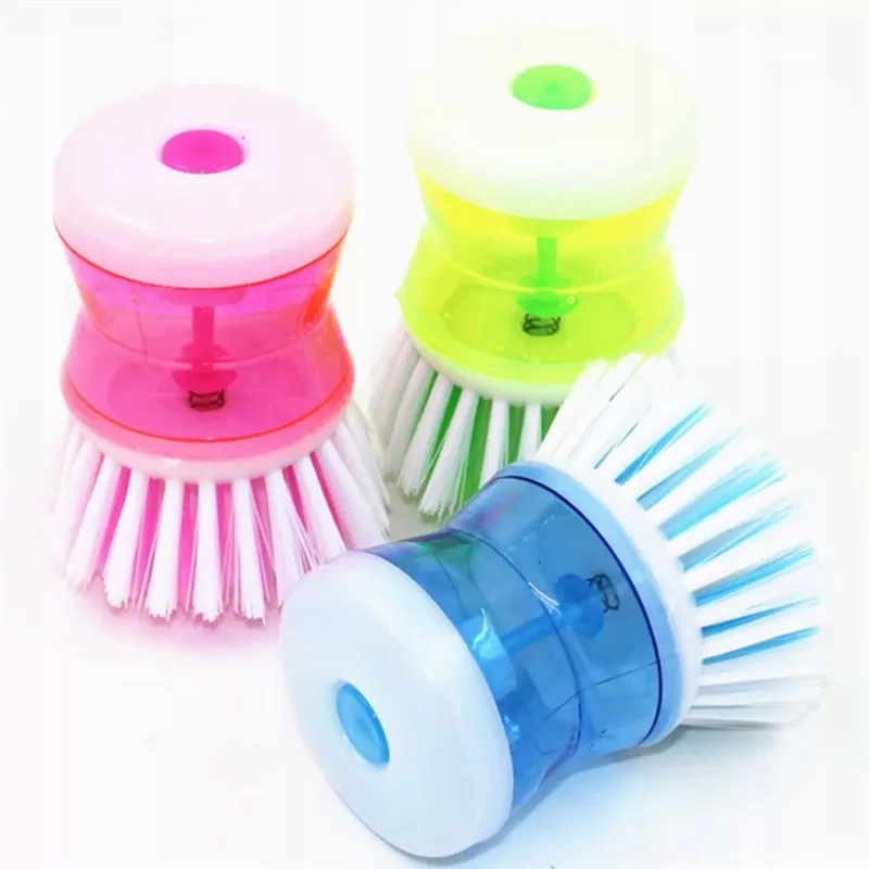 Levně Kartáčová Myčka S Dávkovačem Na Nádobí S tekutinou Nádobka na čištění