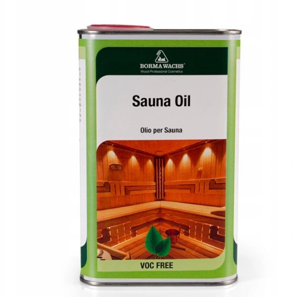 

Borma Sauna Oil Olej Zabezpieczający do Sauny 1L