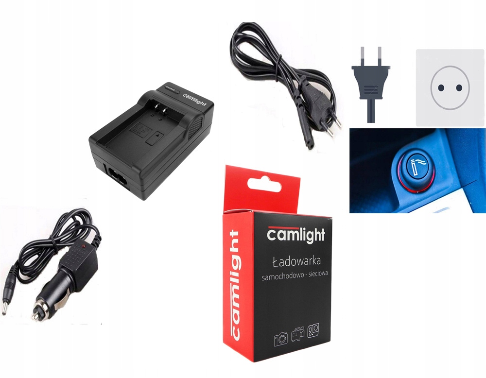 ŁADOWARKA SIEĆ + SAMOCHOD DO KODAK LB-012