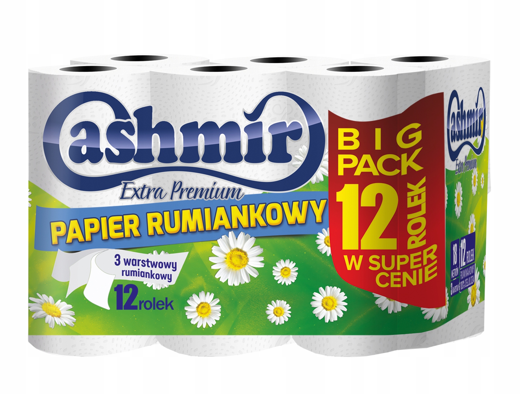 

Papier Toaletowy Rumiankowy Cashmir 12 Rolek