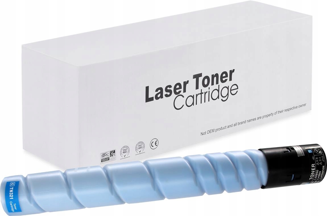 Toner TN321C Cyan do Konica Minolta Bizhub C224 C284 C364 Błękitny 25k