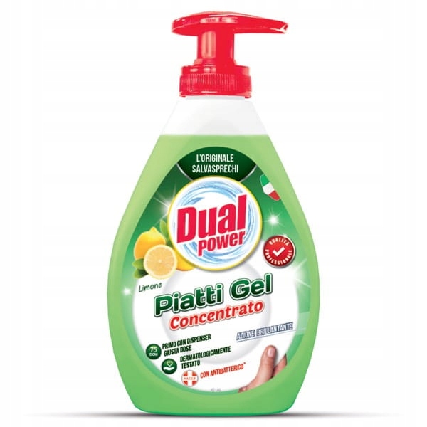 

Dual cytrynowy koncentrat do mycia naczyń 300ml