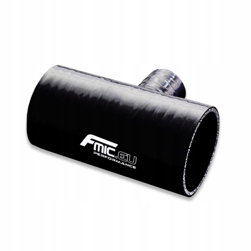 TRÓJNIK SILIKONOWY T-PIECE FMIC 63/25MM CZARNY