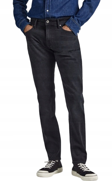 Pepe Jeans Pánské Džínové Kalhoty Šedé 33/34 33/34 33/