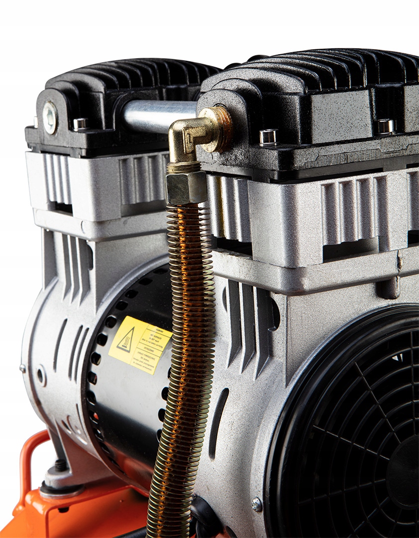 Kompresor bezolejowy 50 l Waga urządzenia 36.5 kg